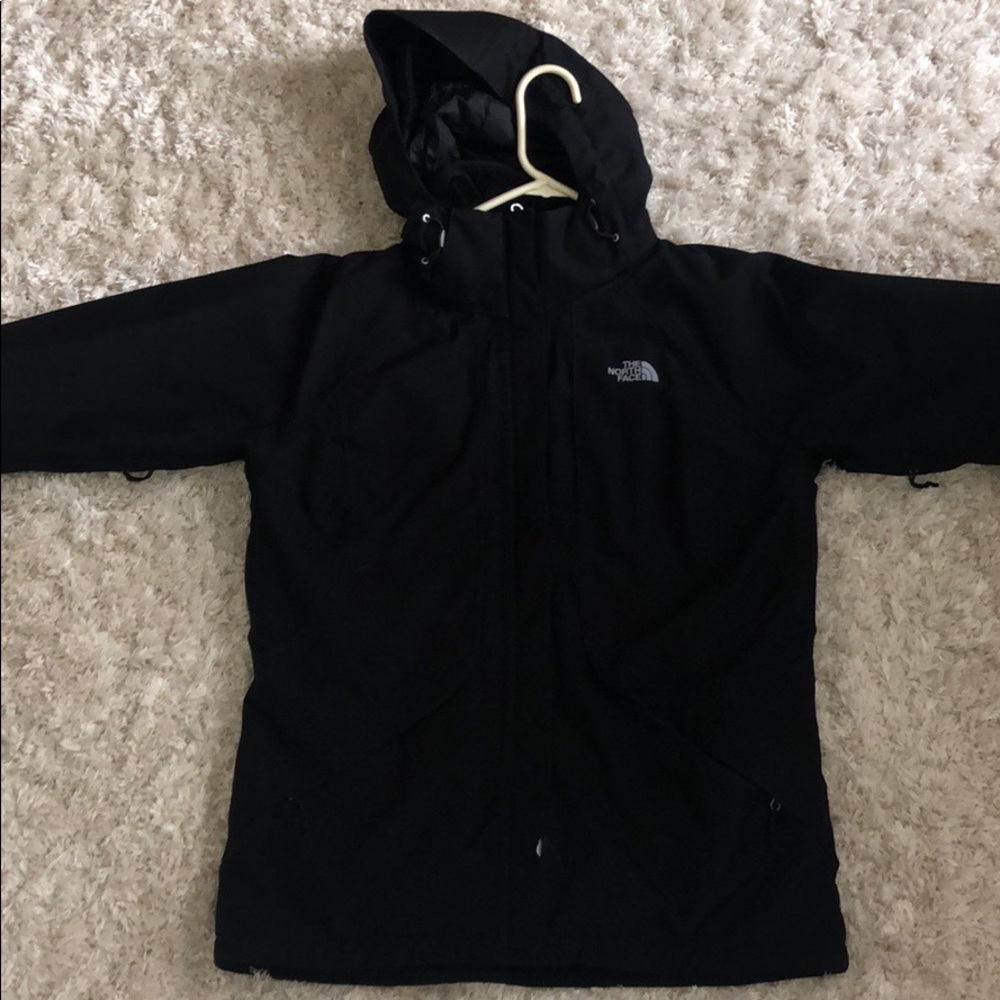North face rain coat
